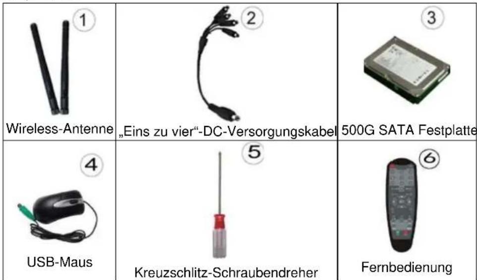 ELRO DVR74S - Optionale Komponenten - 1