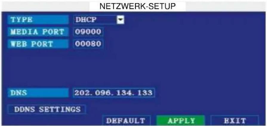 ELRO DVR74S - NETWORK SETUP - 1