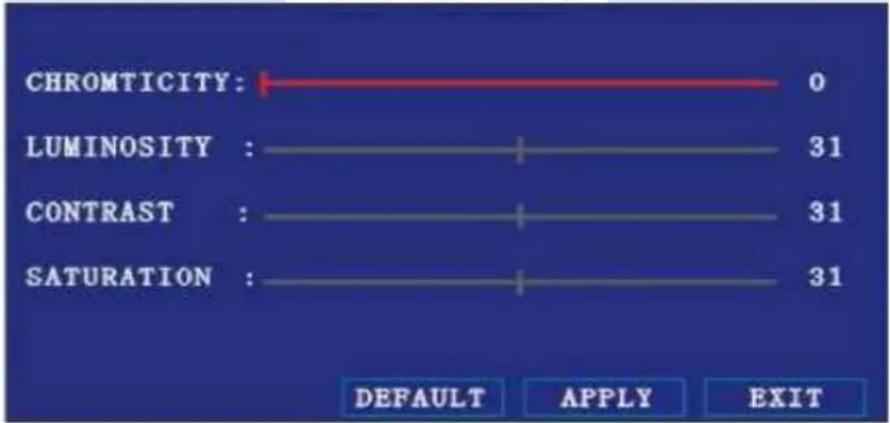 ELRO DVR74S - DISPLAY SETUP - 2