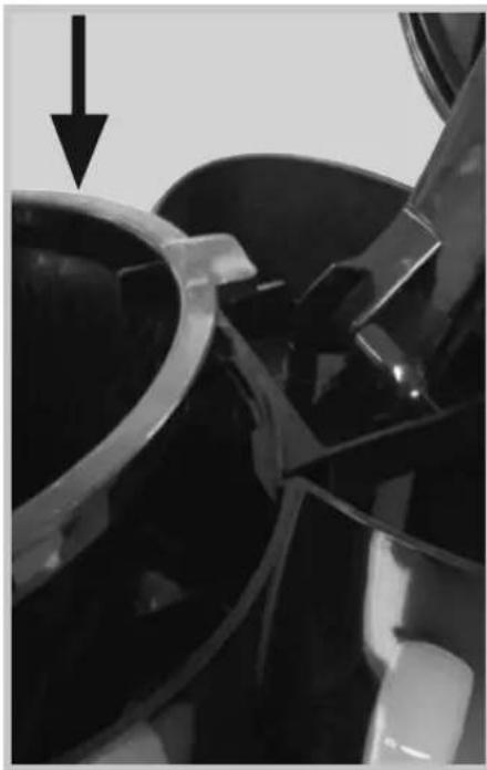 KORONA 10303 - Inserting the filter holder - 1