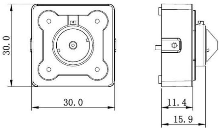 Lupus Electronics LE 105HD - Aufbau und Ausmaße der LUPUSCAM – LE 105HD - 1