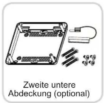 Zweite untere Abdeckung (optional)