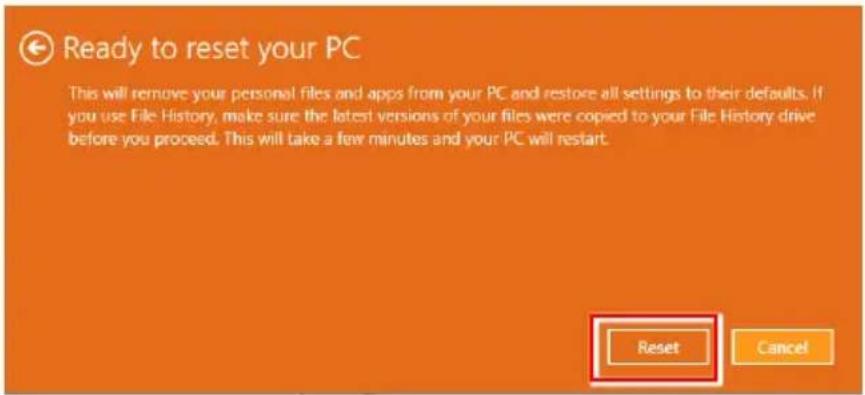 MSI Cubi-224FR - Reset PC (PC zurücksetzen) - 6