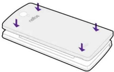 TP-LINK Neffos C5L - Replace the back cover - 1