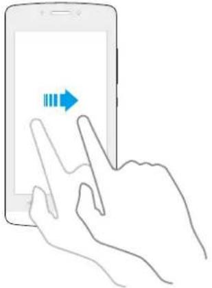 TP-LINK Neffos C5L - Touchscreen gestures - 3