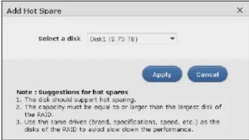 ZYXEL NAS520-8T - Expand Volumes or Disk Groups - 3