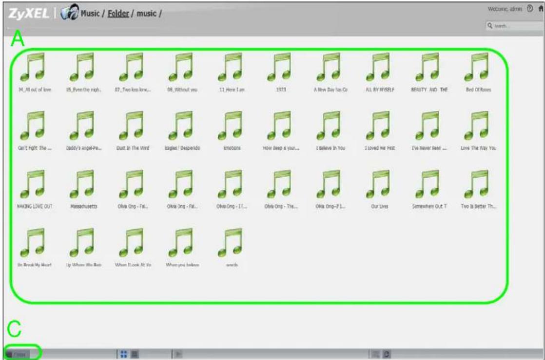 ZYXEL NAS520-8T - Music - 1