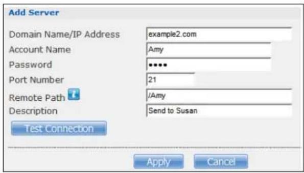 ZYXEL NAS520-8T - FTP Uploadr Tutorial - 5