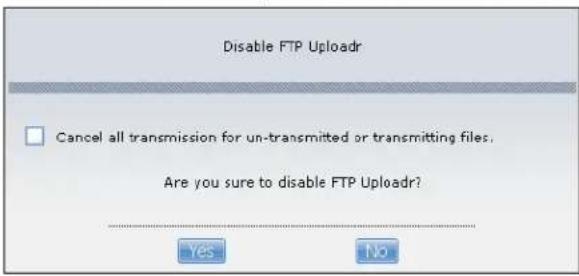 ZYXEL NAS520-8T - FTP Uploadr Screen - 2