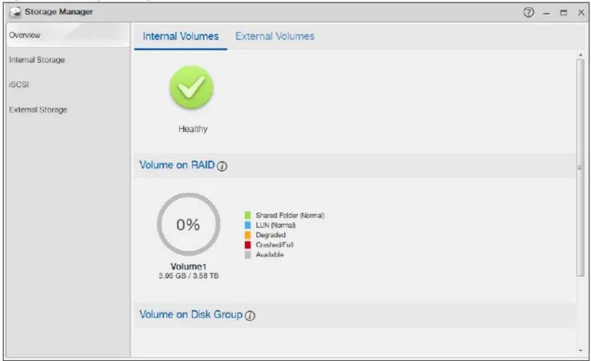 ZYXEL NAS520-8T - Storage Manager Overview - 1
