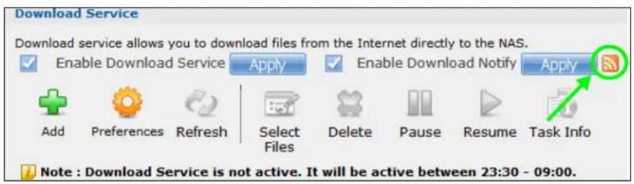 ZYXEL NAS520-8T - Firefox Example - 1