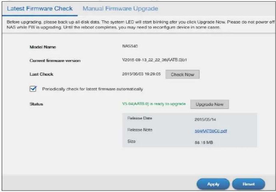ZYXEL NAS520-8T - Do not turn off the NAS while it is upgrading the firmware or you may render it unusable. - 1