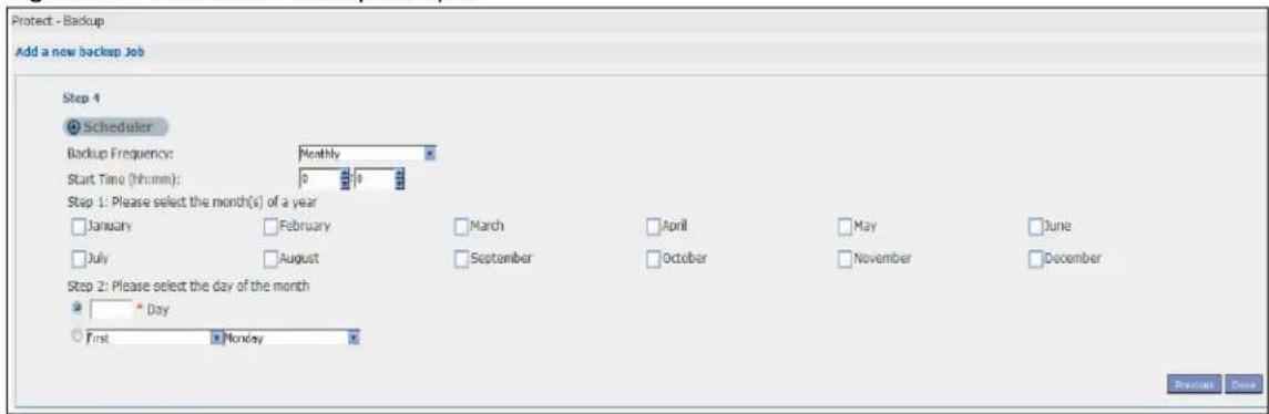 ZYXEL NAS520-8T - Backup: Step 4 - 1