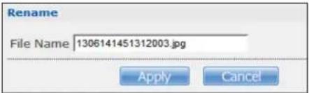 ZYXEL NAS520-8T - Share Browser Screen - 3