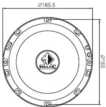 Ø165.5 Ø155 HELIX