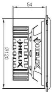54 Ø120 HELIX XHELIX