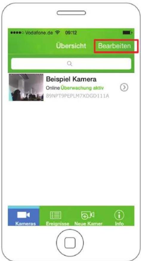 Vodafone.de 09:12 Übersicht Bearbeiten Beispiel Kamera Online Überwachung aktiv 89NPT9PEPLM7XDGD111A Kameras Ereignisse Neue Kamer Info