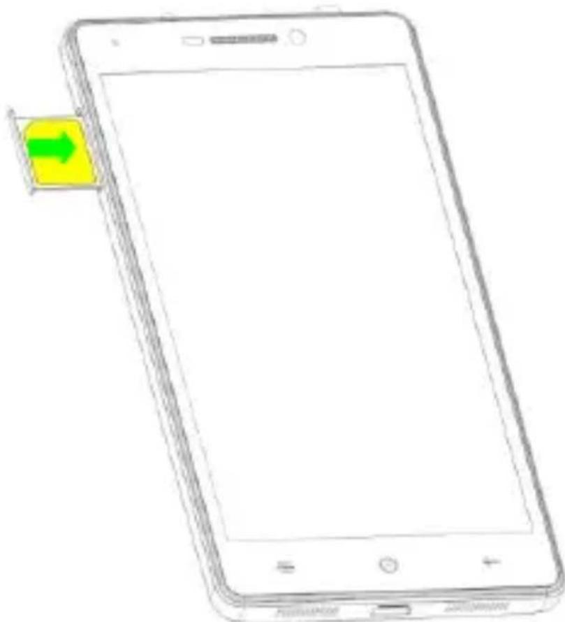 HAIER VOYAGE V3 - Installing the SIM Card - 1