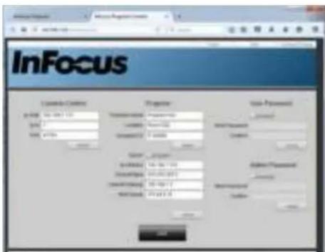 InFocus Command Center Password Name: 10-01-123 Address: 10-01-123 Email: 10-01-123 Password: Name: 10-01-123 Address: 10-01-123 Email: 10-01-123 Password: Name: 10-01-123 Address: 10-01-123 Email: 10-01-123