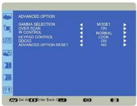 INFOCUS BigTouch 85 - OSD (ON-SCREEN DISPLAY) MENU SYSTEM - 7