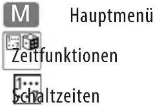 RADEMACHER DuoFern Manual Central Operating Unit 9493 - Schaltzeiten für eine Gruppe einstellen - 1