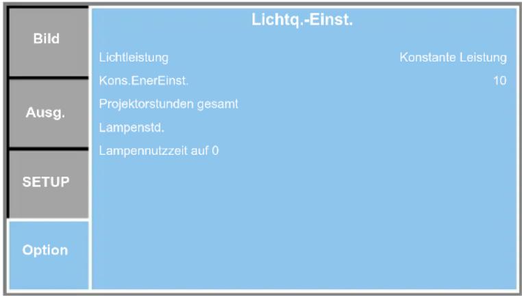 EIKI EK-611W - Lampe rücksetzen - 1