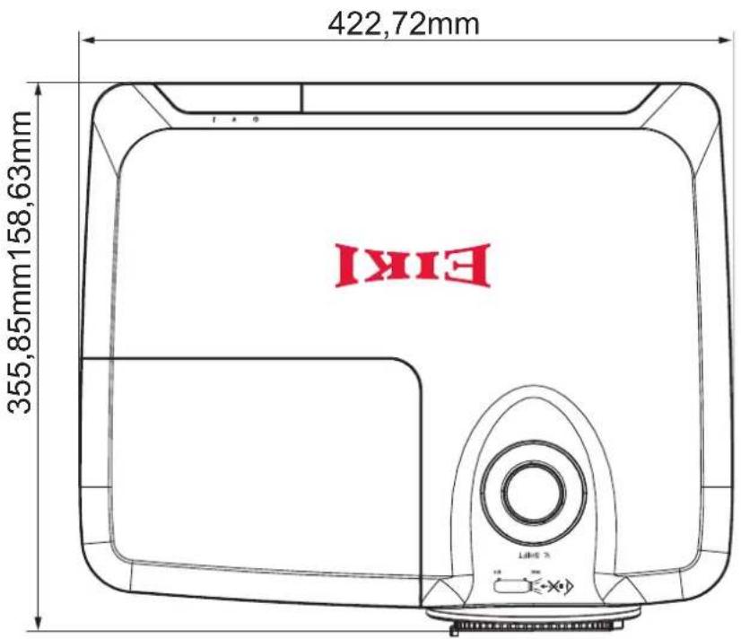 422,72mm 355,85mm158,63mm EIKI Linen 7