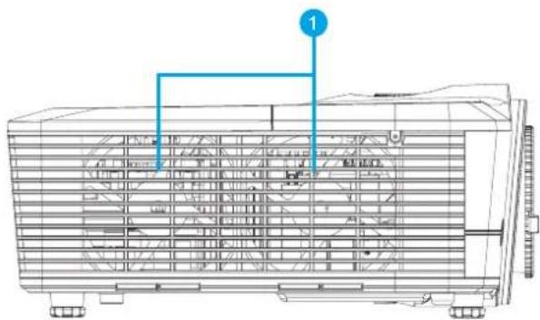 EIKI EK-601W - Ansicht von links - 1