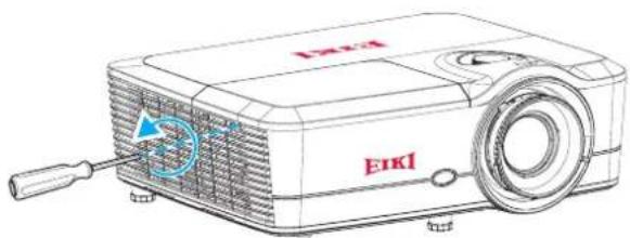 EIKI EK-601W - FALLS EINE LAMPE BIRST - 1
