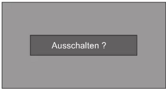 Ausschalten ?
