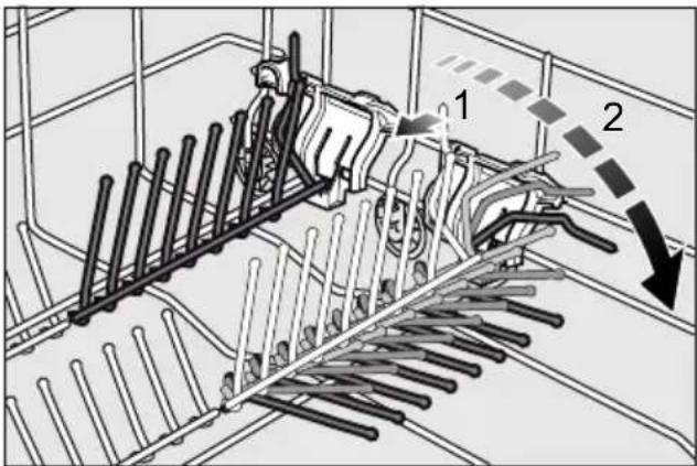 BOSCH Serie 4 SPS50F02EU - Folding spikes \* - 1