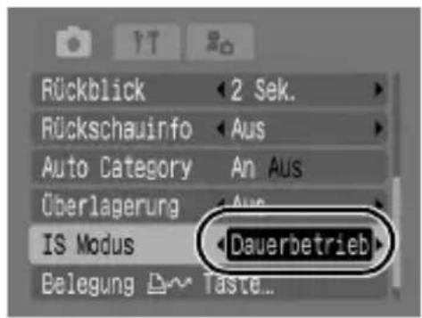CANON Ixus 80IS - Bestätigen Sie die Einstellung. - 2