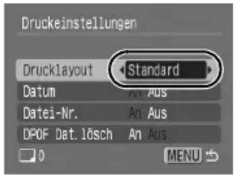 CANON Ixus 80IS - Bestätigen Sie die Einstellung. - 1