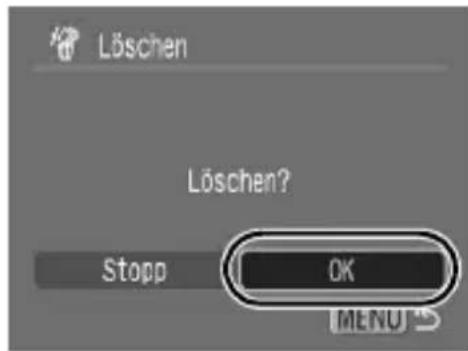 CANON Ixus 80IS - Löschen Sie das Bild. - 2