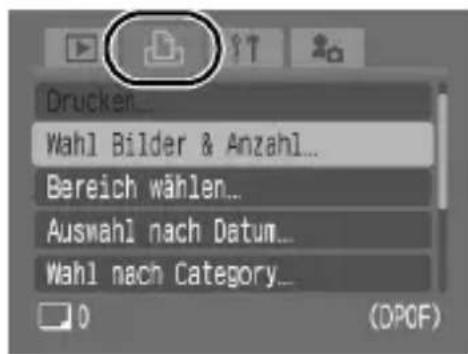 CANON Ixus 80IS - Wählen Sie eine Auswahlmethode. - 1