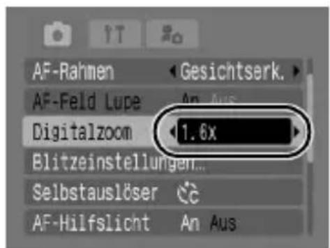 CANON Ixus 82IS - Bestätigen Sie die Einstellung. - 2