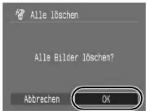 CANON Ixus 82IS - Löschen Sie die Bilder. - 2