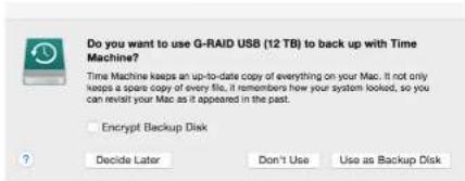 G-TECHNOLOGY Raid w/Thunderbolt - Use with Time Machine ^® - 1
