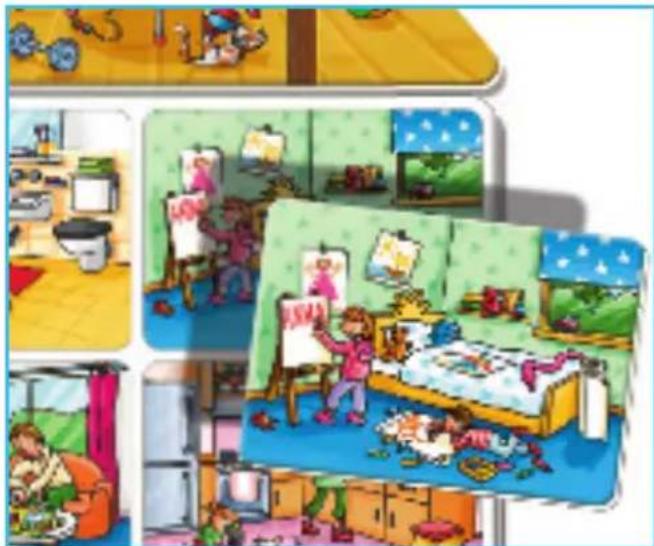 RAVENSBURGER Hier wohne ich - Vergleichen und Zuordnen - 1