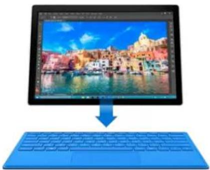 MICROSOFT Surface U29 - Type Cover for Surface Pro 4 keyboard and touchpad - 1