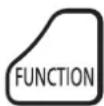 PANASONIC PT-EZ590LE - Using the FUNCTION button - 1