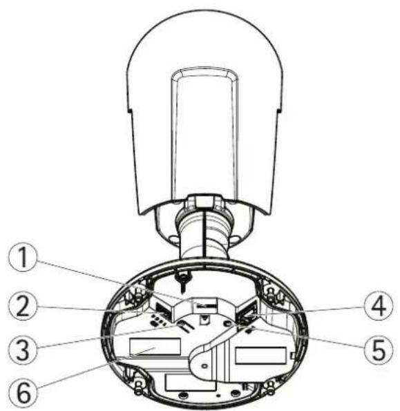AXIS P1425-LE Mk II - HardwareOverview - 1