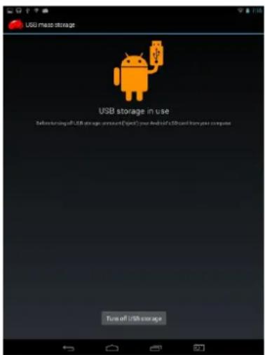 UGG mass storage USB storage in use Select running off USB storage unless Egypt's your Android's USB card from your computer Turn off USB storage