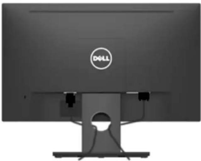 DELL E Series E2016HV - Ihre Kabel organisieren - 1