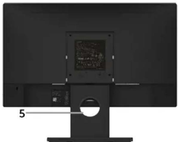 DELL E Series E2016HV - Rückseite - 2