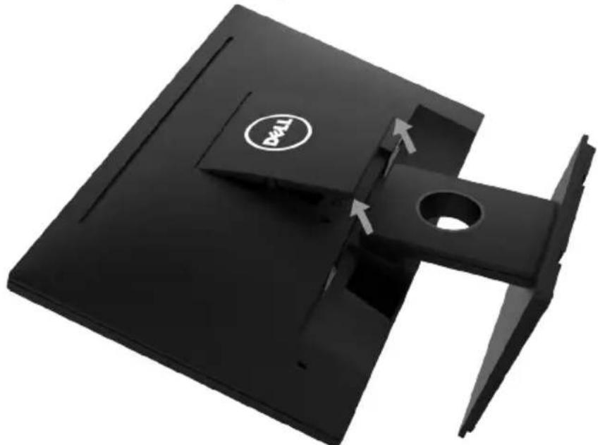 DELL E Series E2016HV - Monitorständer abnehmen - 2