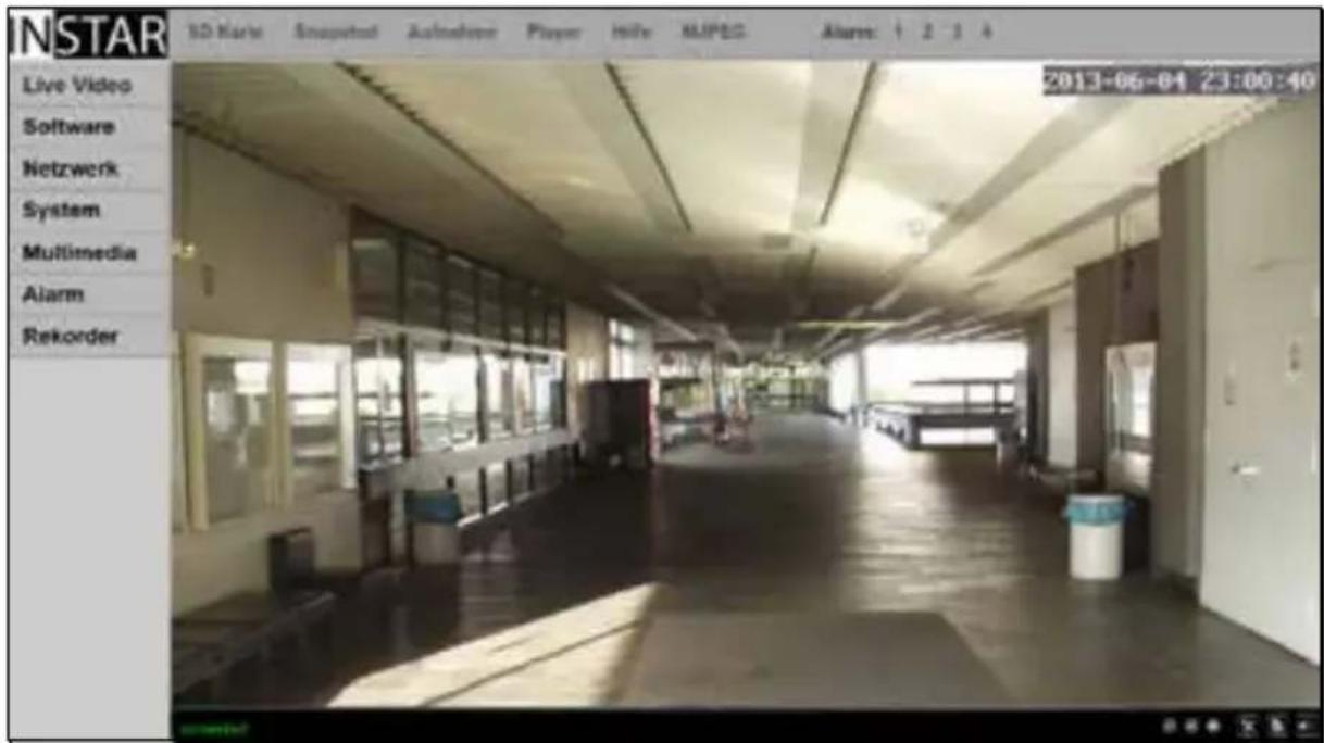 NSTAR SD: Karte Snapchat Aulmehrer Player info MIPSC Alarm: + 2 - 3 4 Live Video Software Netzwerk System Multimedia Alarm Rekorder 2013-06-04 23:00:40