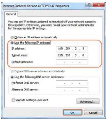Internet Protocol Version 4 (TCP/IPv4) Properties: General tab. You can get IP settings assigned automatically if your network supports this capability. Otherwise, you need to ask your network administrator for the appropriate IP settings. Options: Obtain an IP address automatically; Use the followi…