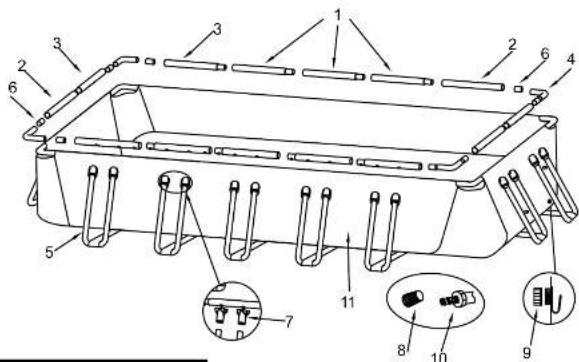 JILONG RP-15-D - Sichere Benutzung des Pools - 4