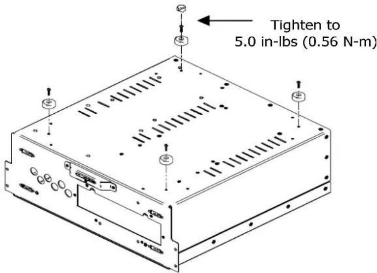 Tighten to 5.0 in-lbs (0.56 N-m)